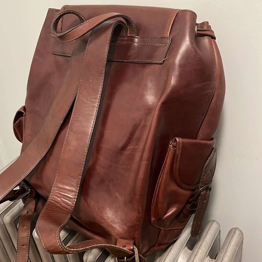 Leather Backpack - image 7